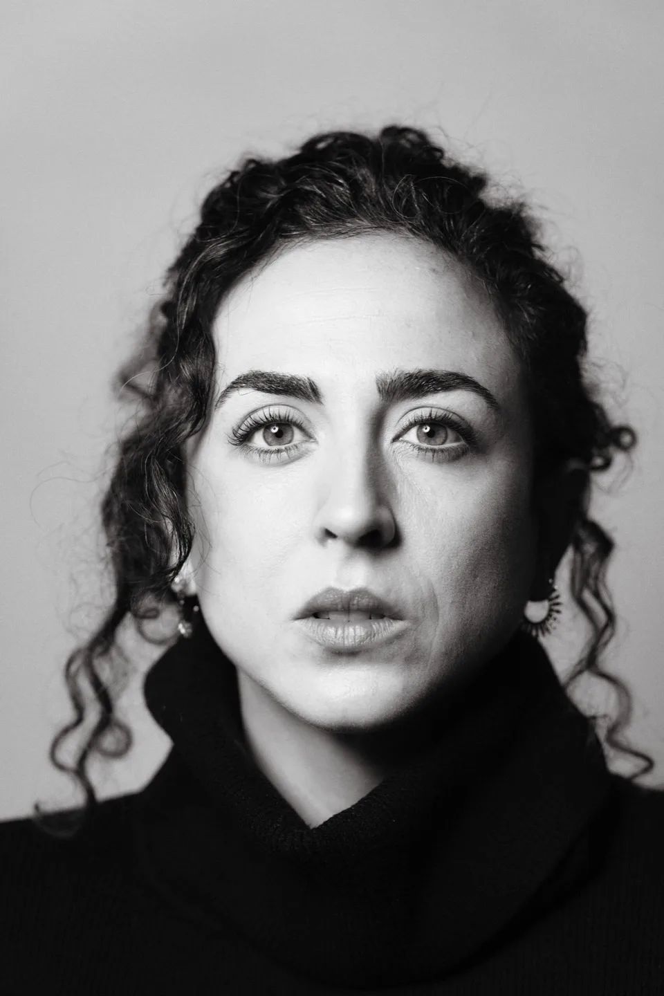 África Navarro portrait close-up